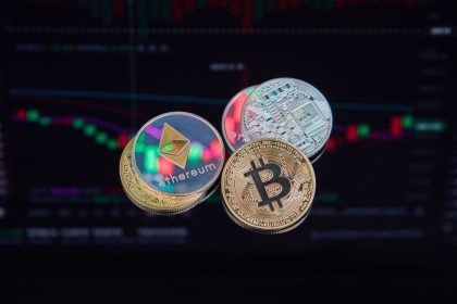 Kripto para sikkeleri ve fiyat grafiği
