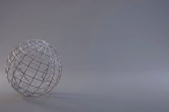 Küresel ekonomiyi simgeleyen dünya görseli