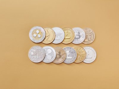 Ethereum sikkesi ve blok zinciri görseli