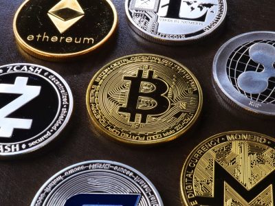 Ethereum sikkesi ve blok zinciri görseli