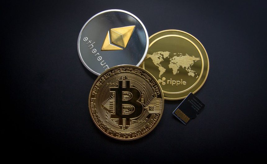 Kripto para sikkeleri ve fiyat grafiği