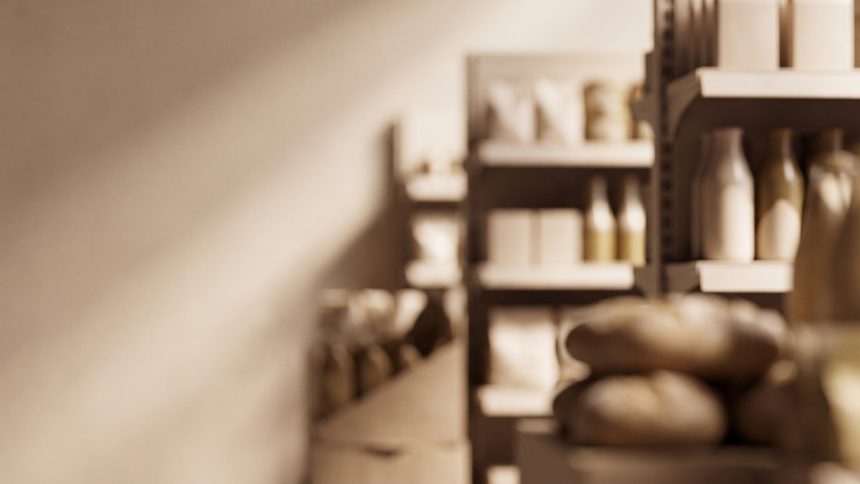 Market rafları ve perakende alışveriş